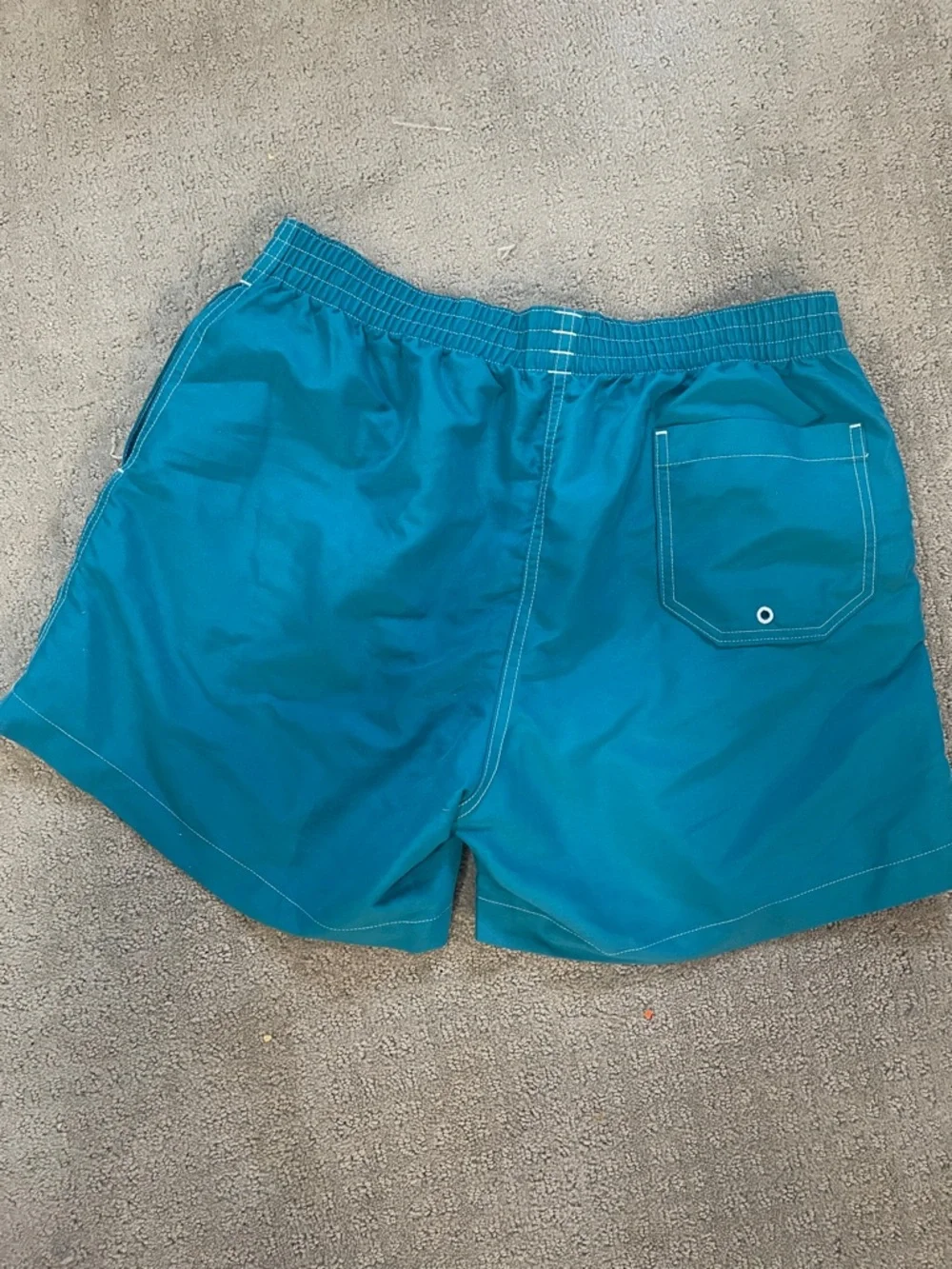 Chubbies men’s large Turquoise blue swim Shorts pockets